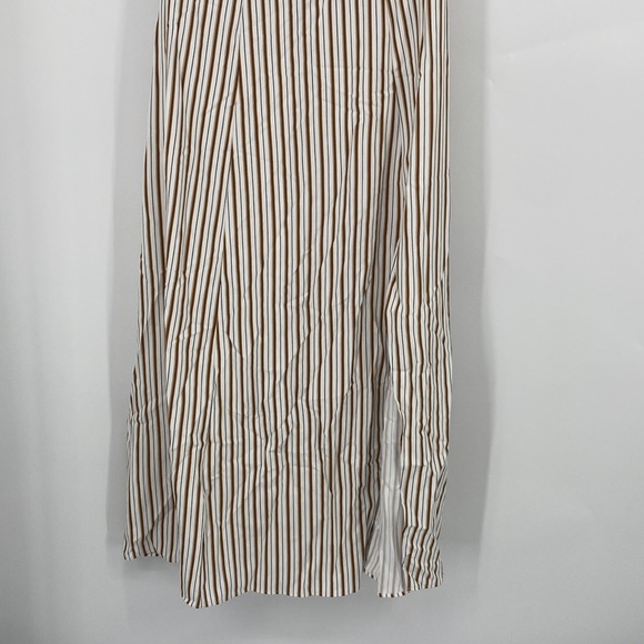 Danielle Bernstein Women's Puff Sleeves Slip Dress HG Striped Pullover Sze 4 NWT - Picture 3 of 7